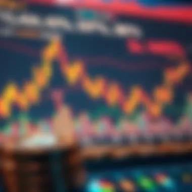 Cryptocurrency Market Trends A detailed chart displaying cryptocurrency market trends