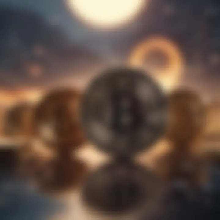 A conceptual image illustrating future predictions in cryptocurrency.