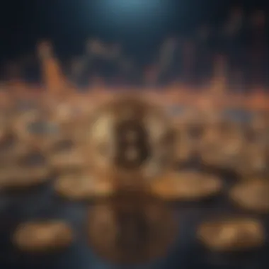 Cryptocurrency Market Trends A graph showing market trends in cryptocurrency over time.