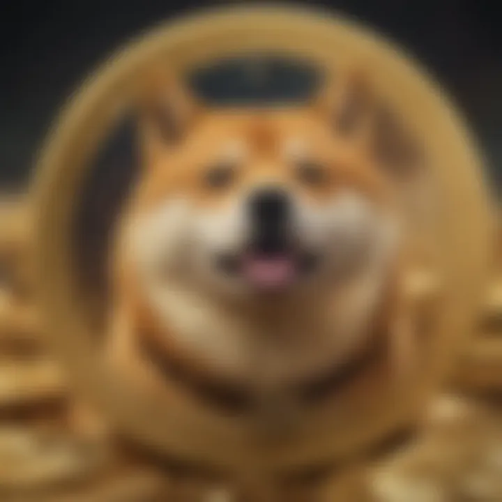 A visual representation of Dogecoin's unique attributes in the cryptocurrency market.