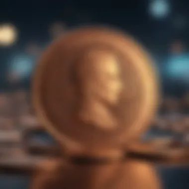 Visual representation of penny cryptocurrencies