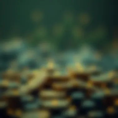 Risk Management in Cryptocurrency Investment Conceptual image of risk management strategies in crypto