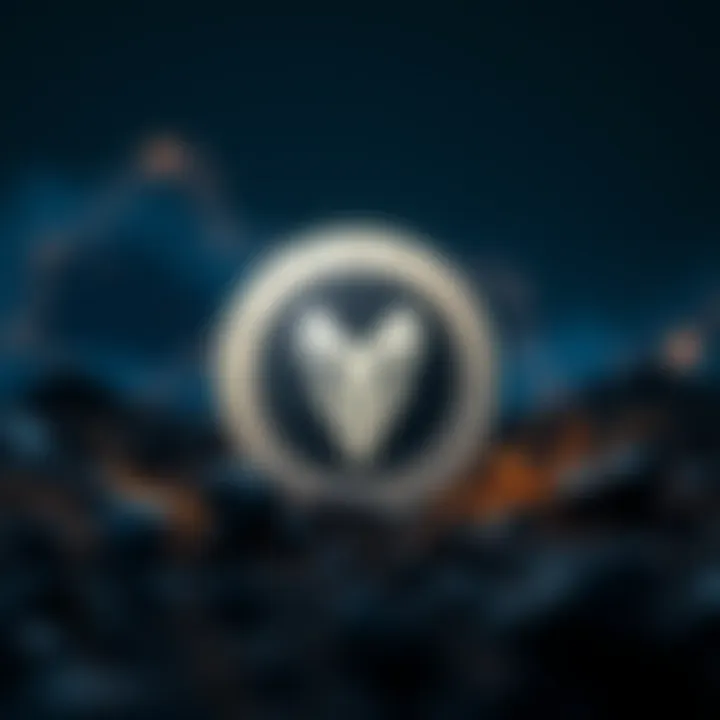 Visual representation of SafeMoon cryptocurrency logo