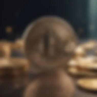 Visual representation of cryptocurrency transactions, highlighting various types of entries