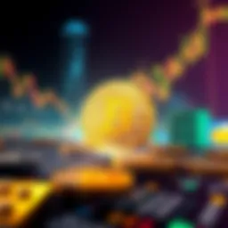 Illustration depicting market dynamics affecting Bitcoin value