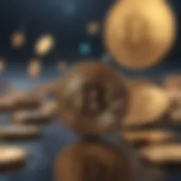Visual representation of community rewards in cryptocurrency