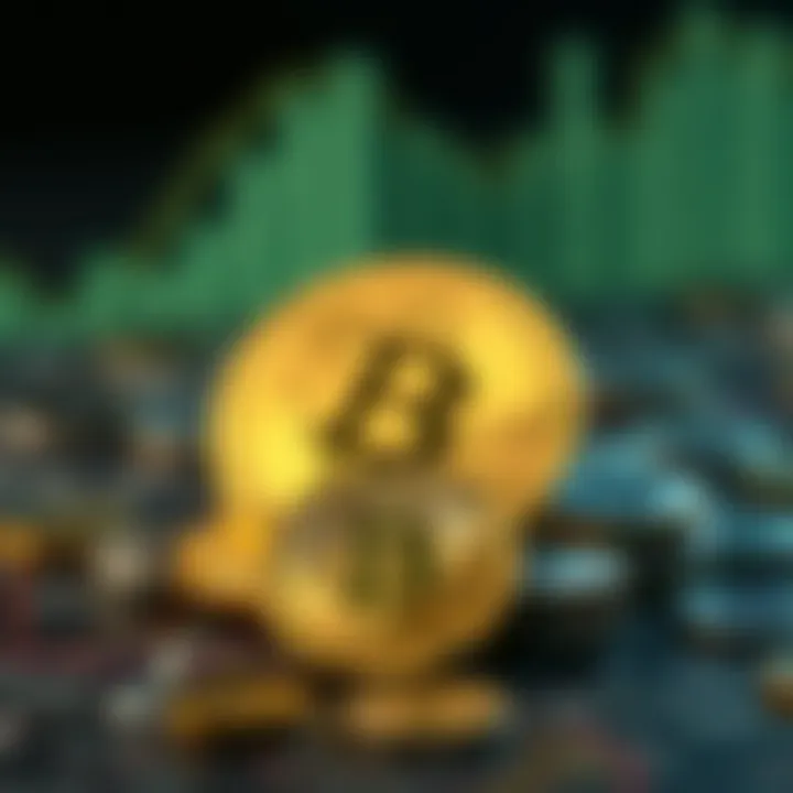 Conceptual representation of cryptocurrency backing types