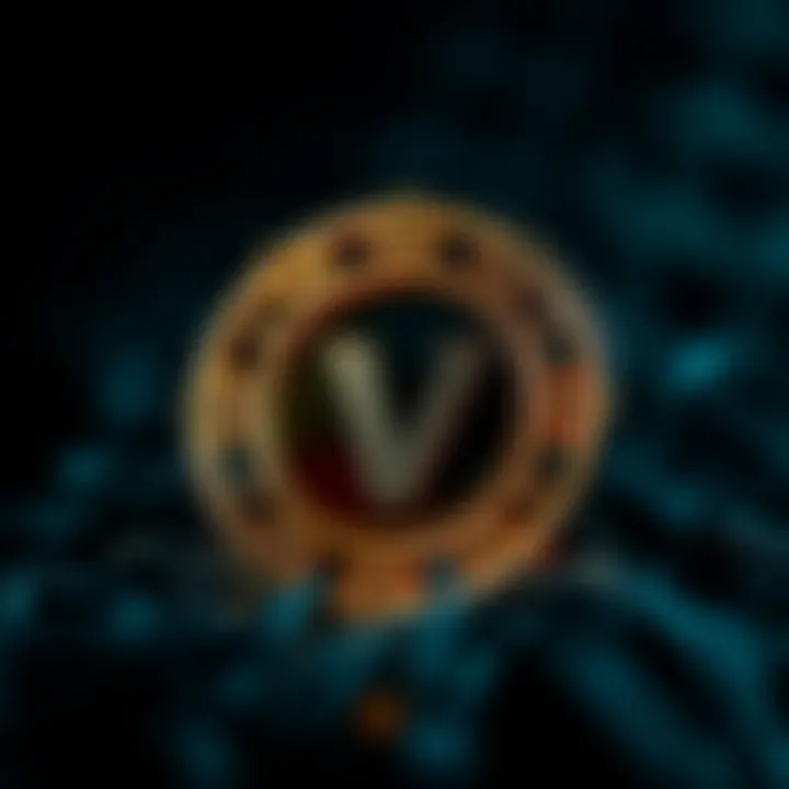 Voyager Crypto Coin logo representation